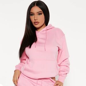 Pink “Stole Your Boyfriend’s” Oversized Hoodie